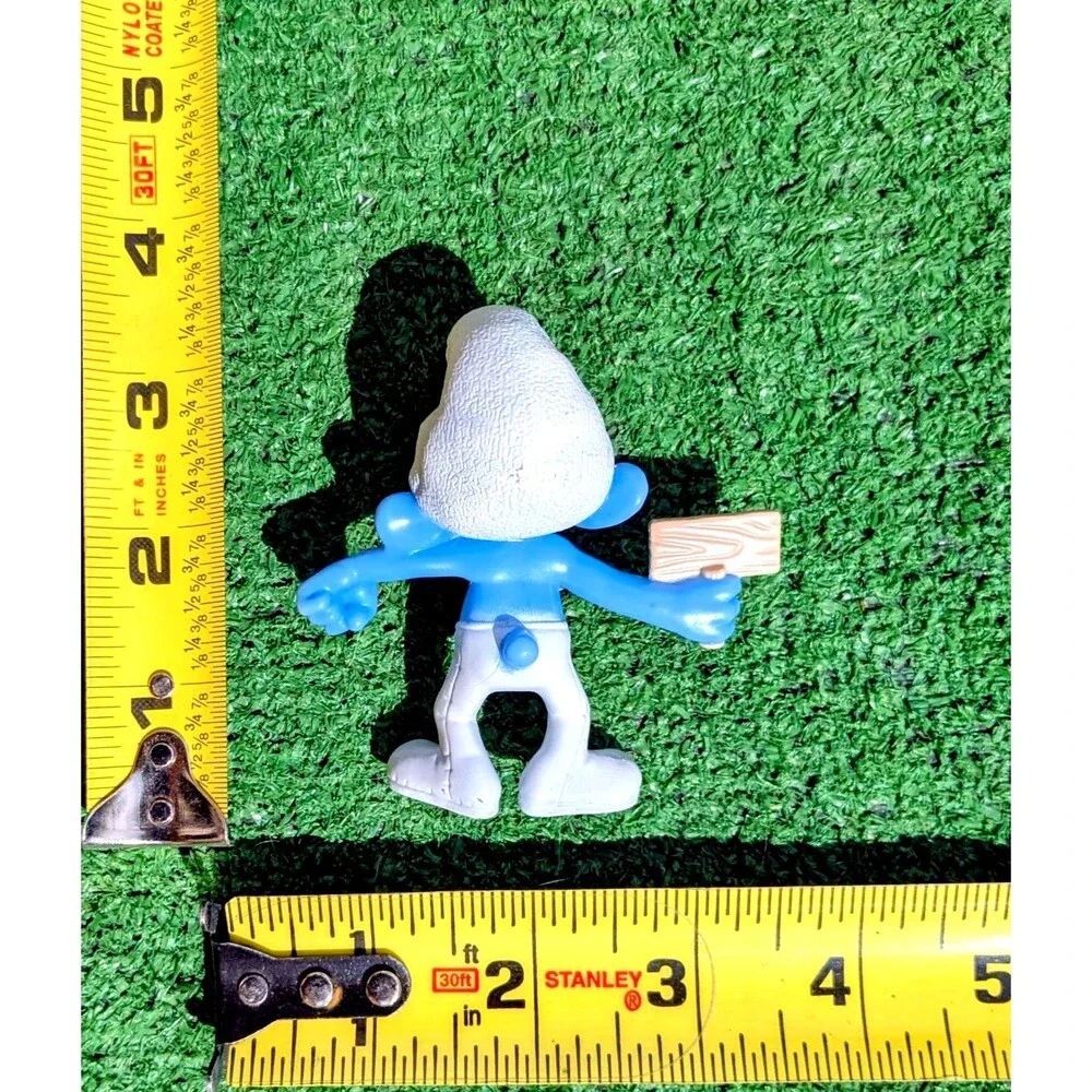 Smurfs Grouchy 2013 McDonalds Peyo #8 Figurine 3